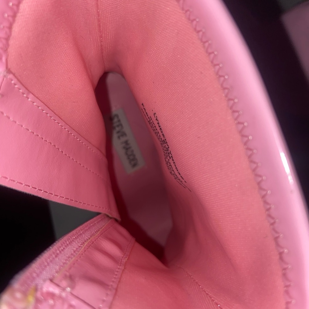 Steve Madden LYNDEN PINK PATENT - BLUE PATENT - Picture 8 of 10